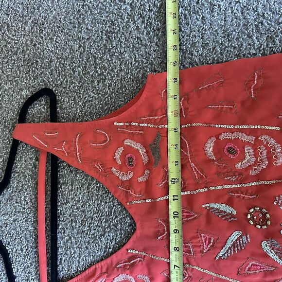 Free People Secret Garden Embellished Large Sequin Dress Size Small EXCELLENT! - Picture 11 of 13